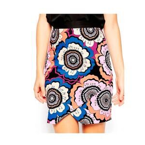 CLOSET LONDON Floral Pencil Skirt // 10
